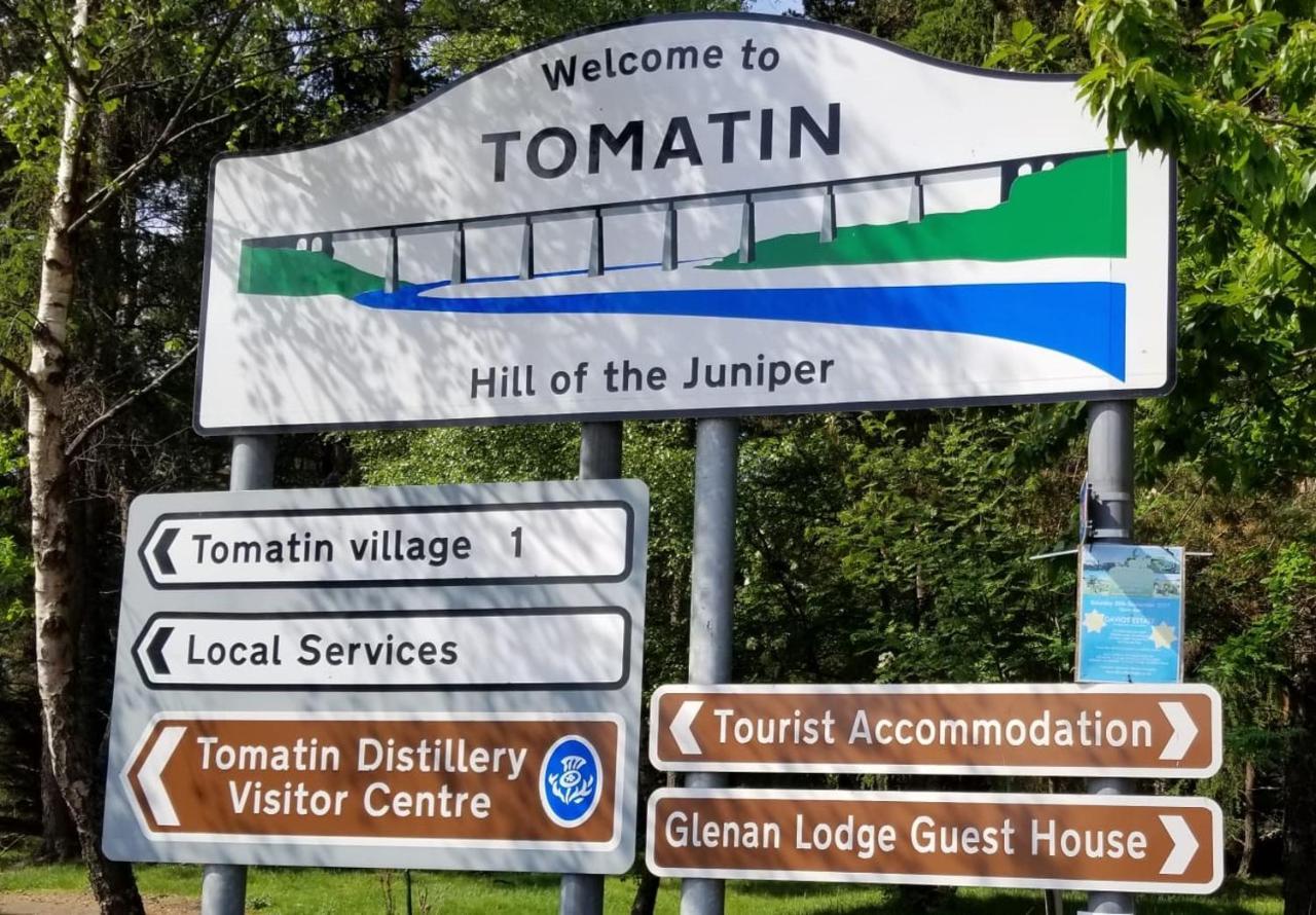 Glenan Lodge Self Catering Tomatin Екстер'єр фото